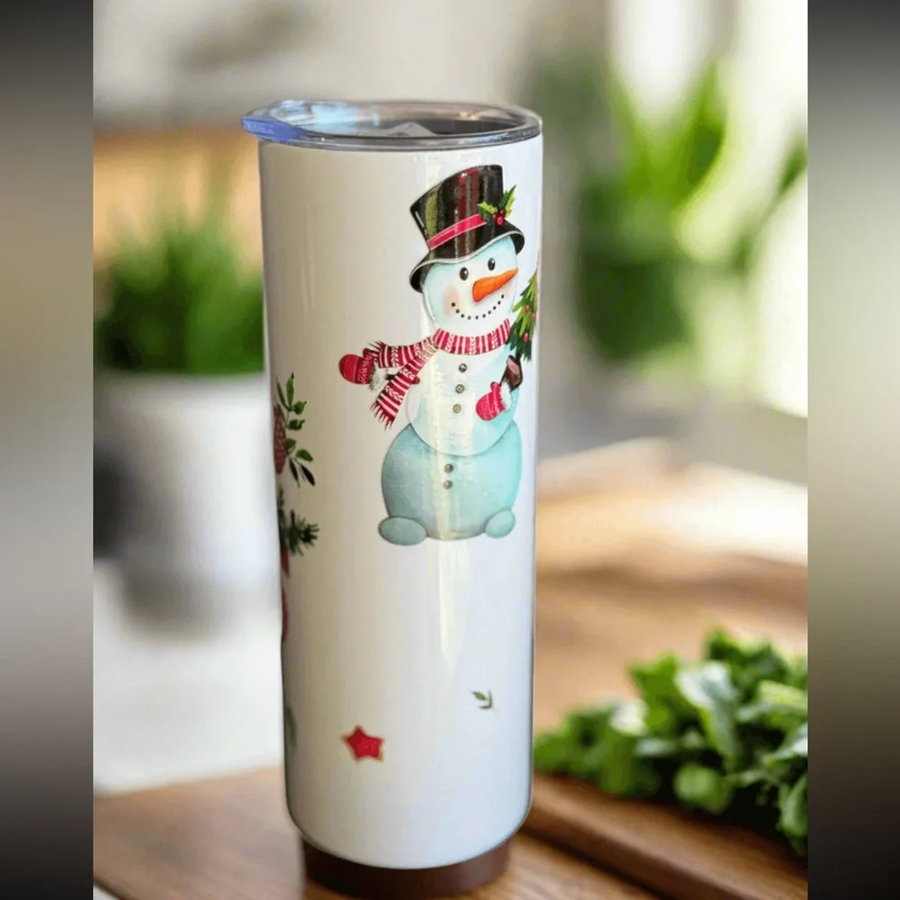 Ho ho ho Xmas‎ themed tumbler